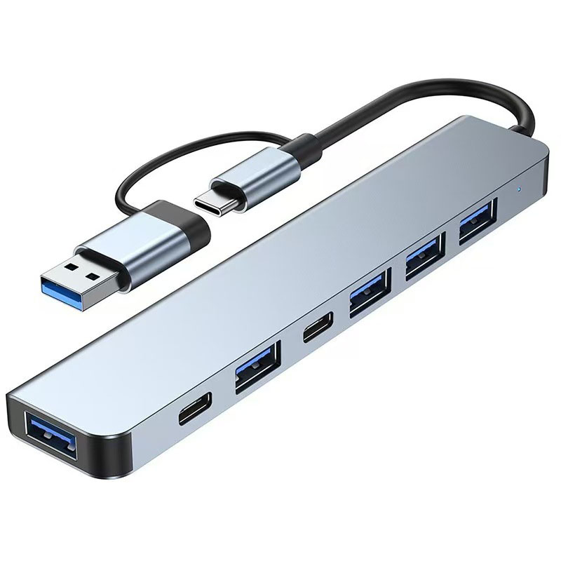 Laptop Accessories Gadgets - Hub USB-C de 7 Portas 3.0