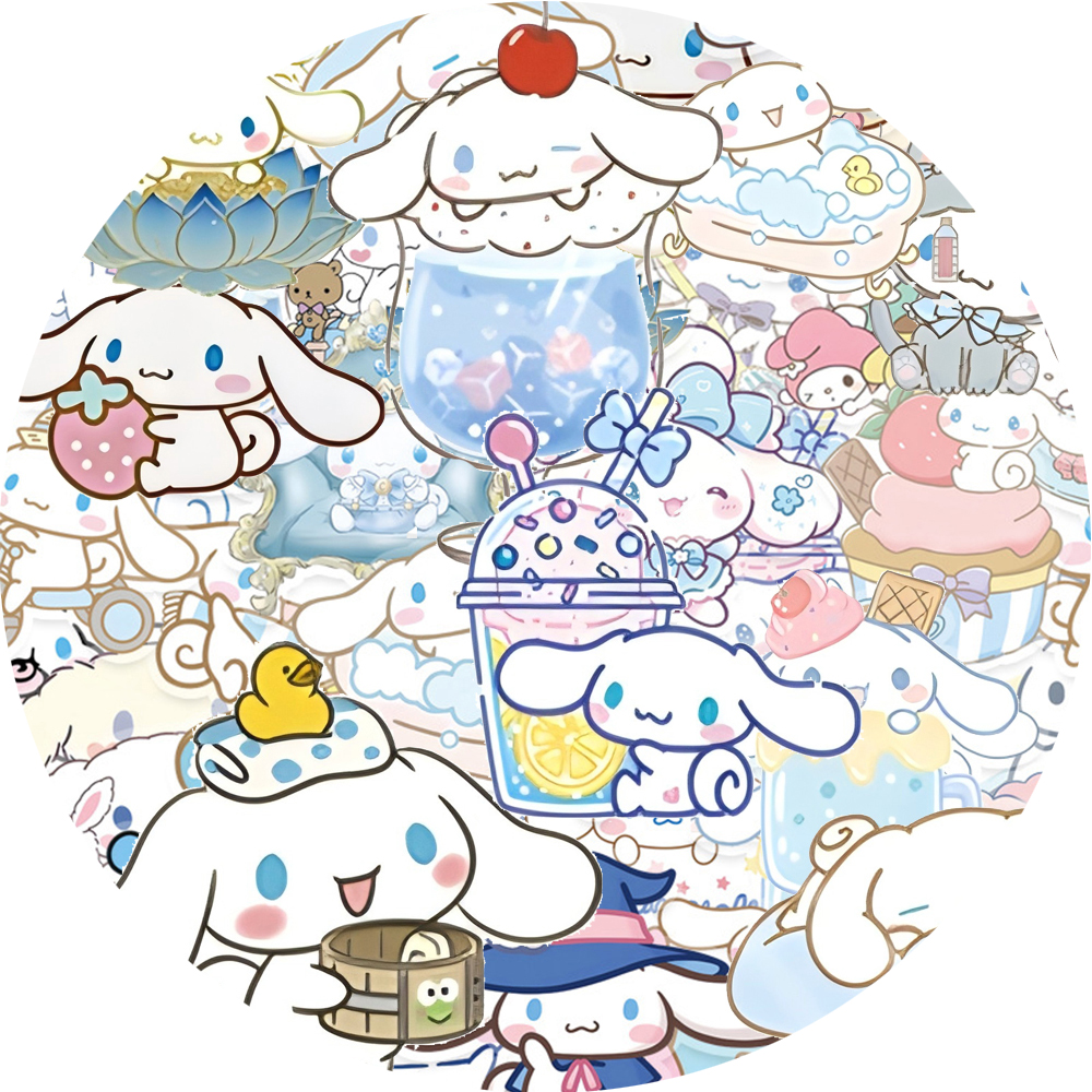 Laptop Accessories Kids - 10/30/50 pçs bonito anime dos desenhos