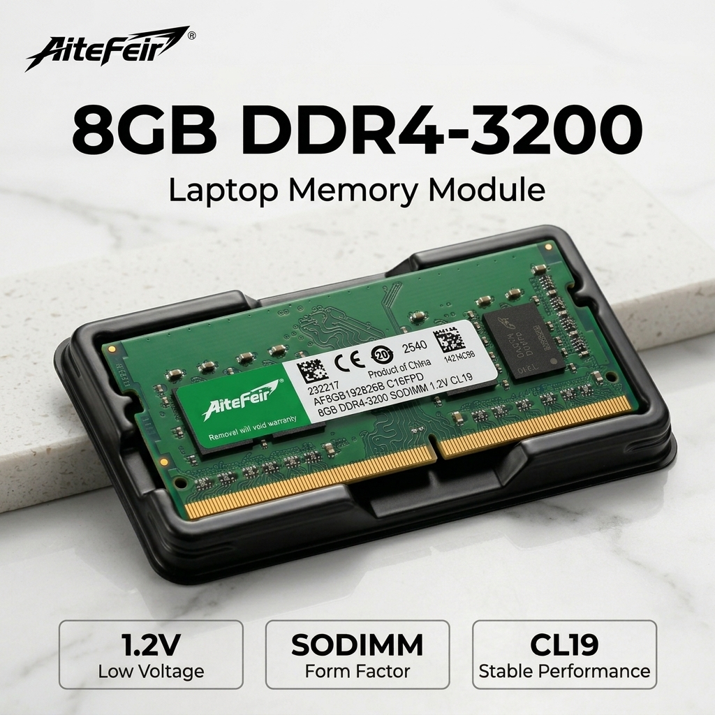 Memory Ram Upgrade - AiteFeir DDR4 8GB 3200MHz Memória RAM