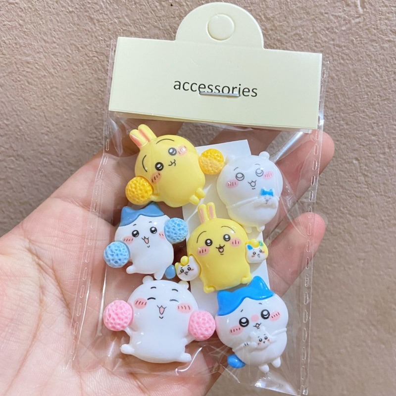 Laptop Editing Accessories - Adesivo Artesanal Kawaii Cute-Chiikawa DIY com