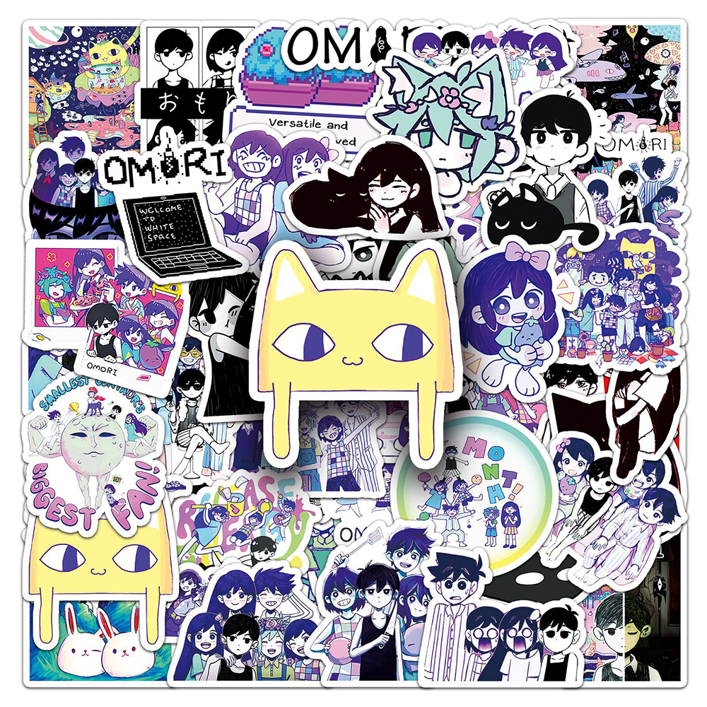 Laptop Accessories Kids - 10/30/50 pçs bonito omori adesivos graffiti