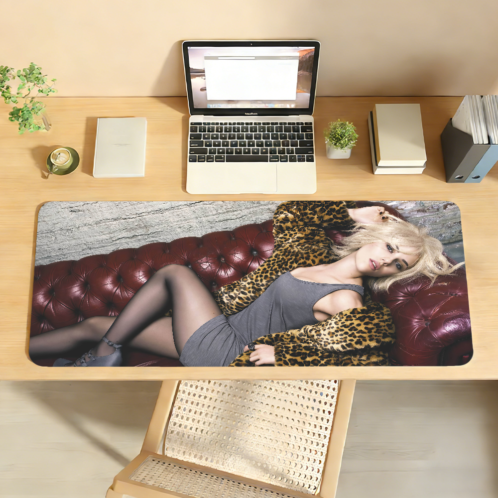 Laptop Accessories For Protection - Mousepad S-Scarlett J-JohanssonS Antiderrapante com Borda