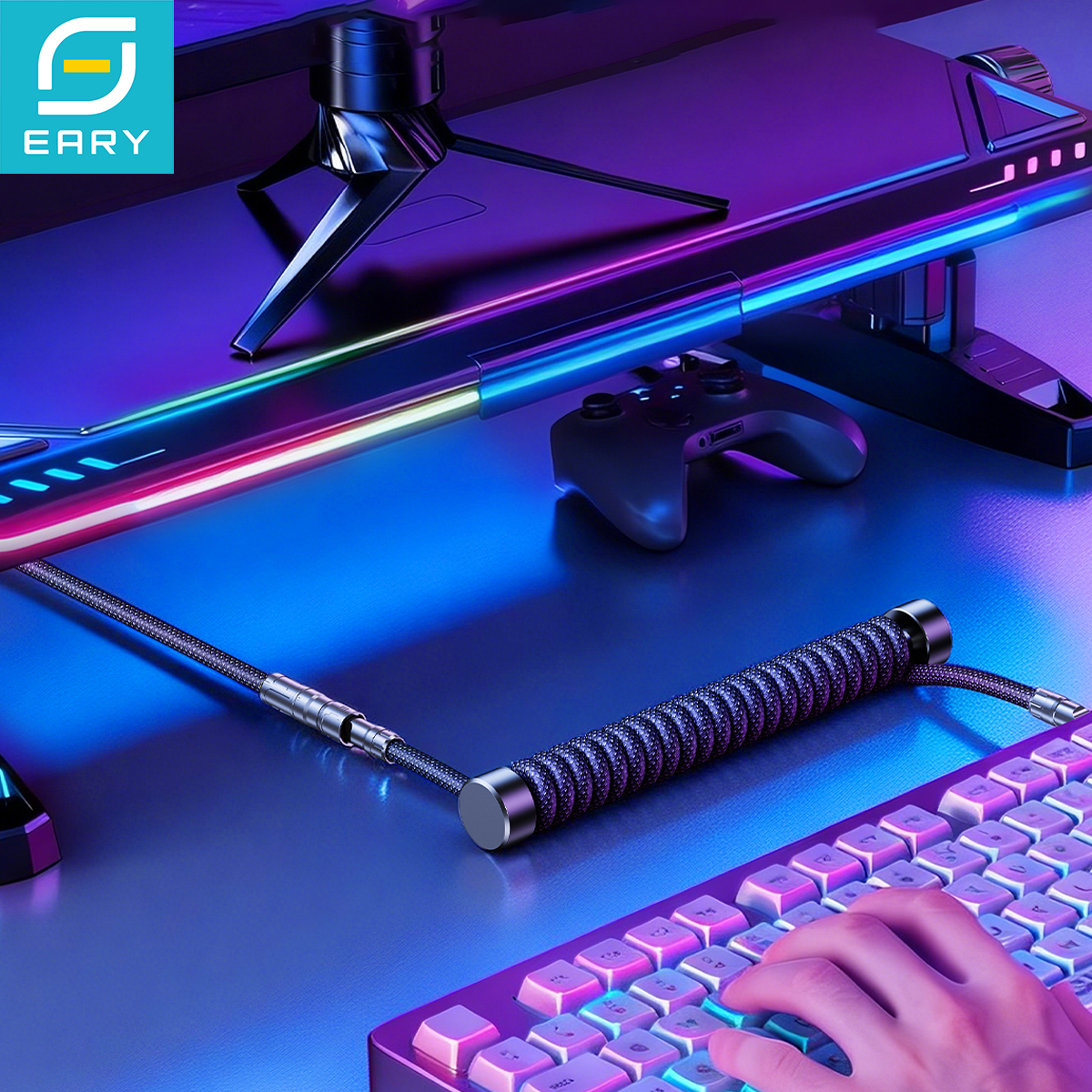 Laptop Accessories Gadgets - Cabo de Teclado USB para Tipo-C