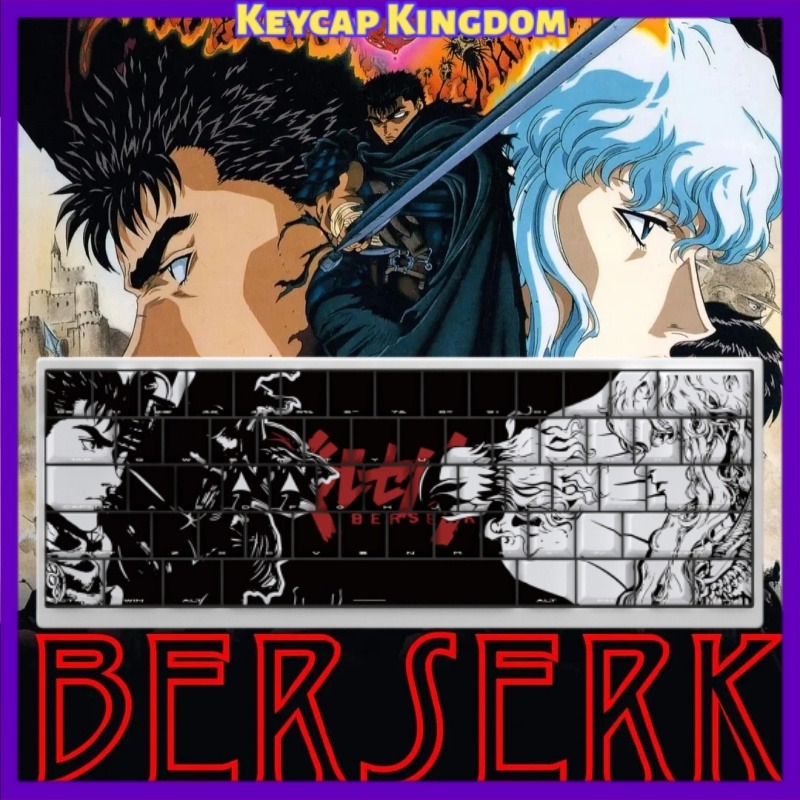 Laptop Accessories For Gift - Teclas Temáticas BERSERK para Teclado Mecânico