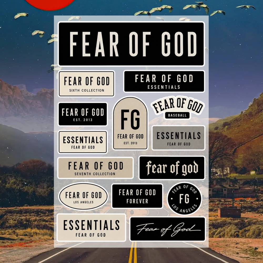 Laptop Accessories Wallpaper - Adesivos F-EAR OF G-OD para Moto,