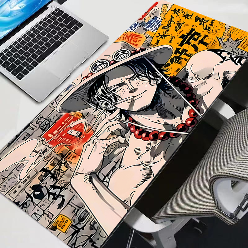 Laptop Accessories For Gaming - Mouse Pad Gamer One Piece Ace