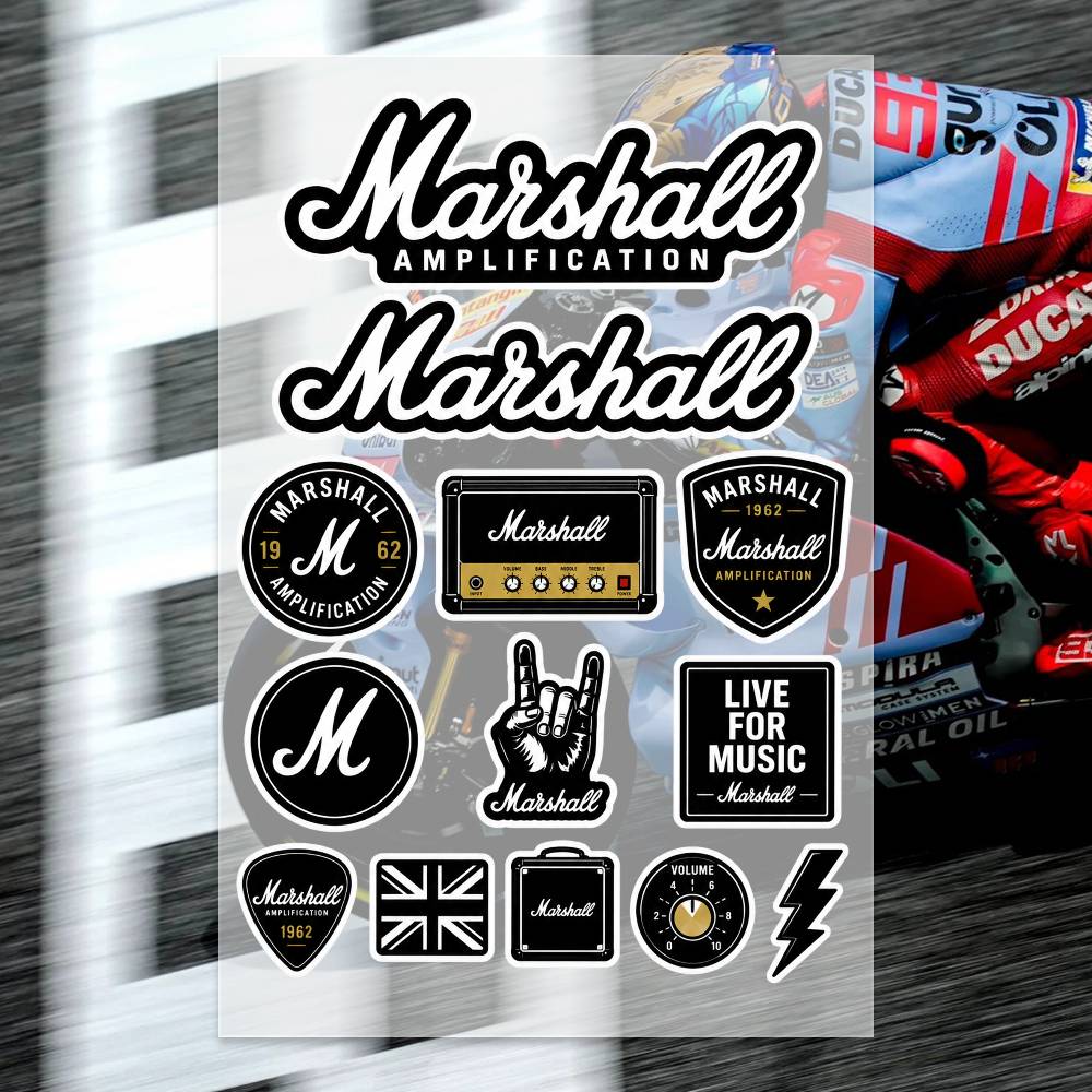 Laptop Accessories Wallpaper - Adesivos M-arshall para Moto, Adesivos para