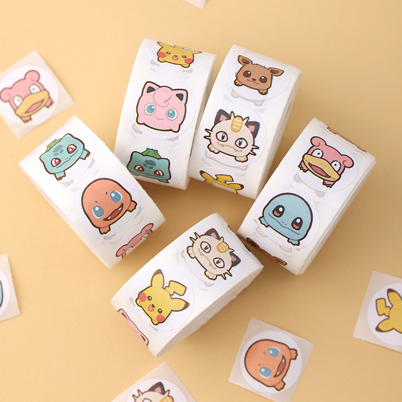 500 pçs rolo dos desenhos anim - Laptop Accessories Kids avaliação e preço