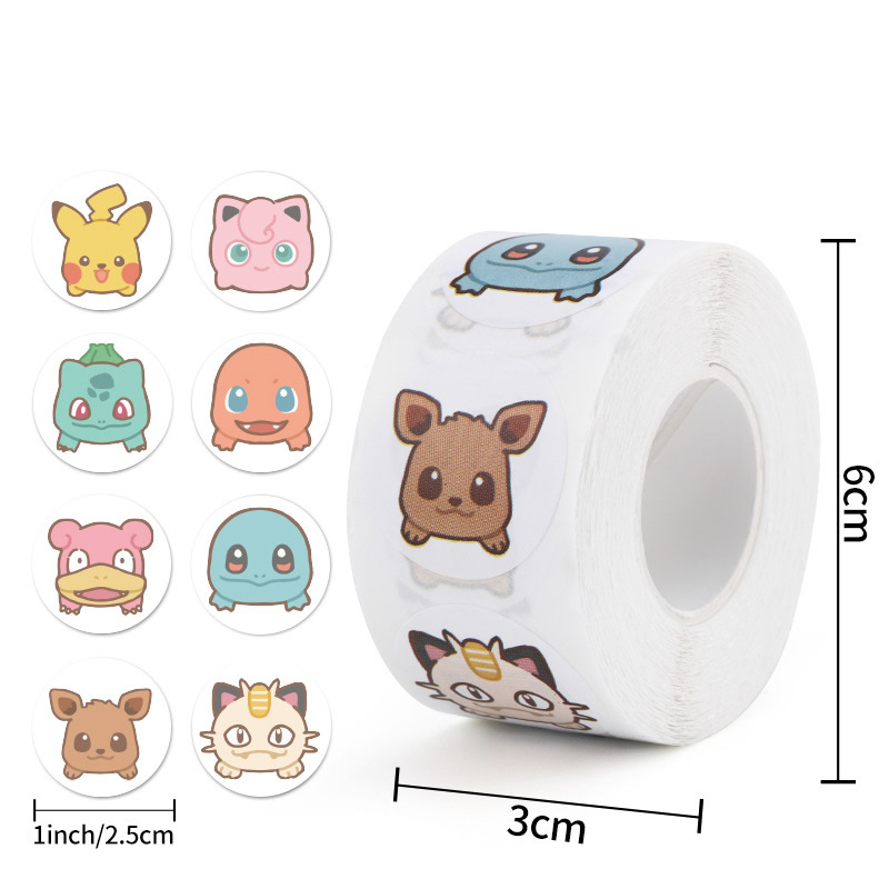 500 pçs rolo dos desenhos anim - Laptop Accessories Kids avaliação e preço