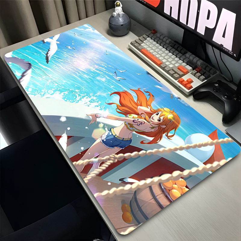 Mouse Pad Kawaii One Piece Nam - Laptop Accessories For Gaming avaliação e preço