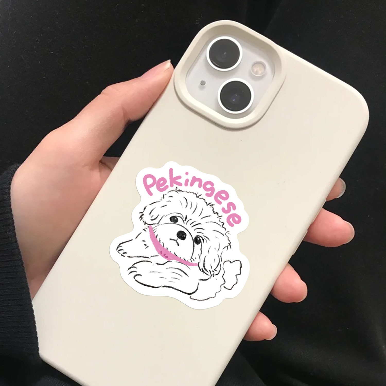 100 pçs bonito cão graffiti ad - Laptop Accessories Kids avaliação e preço