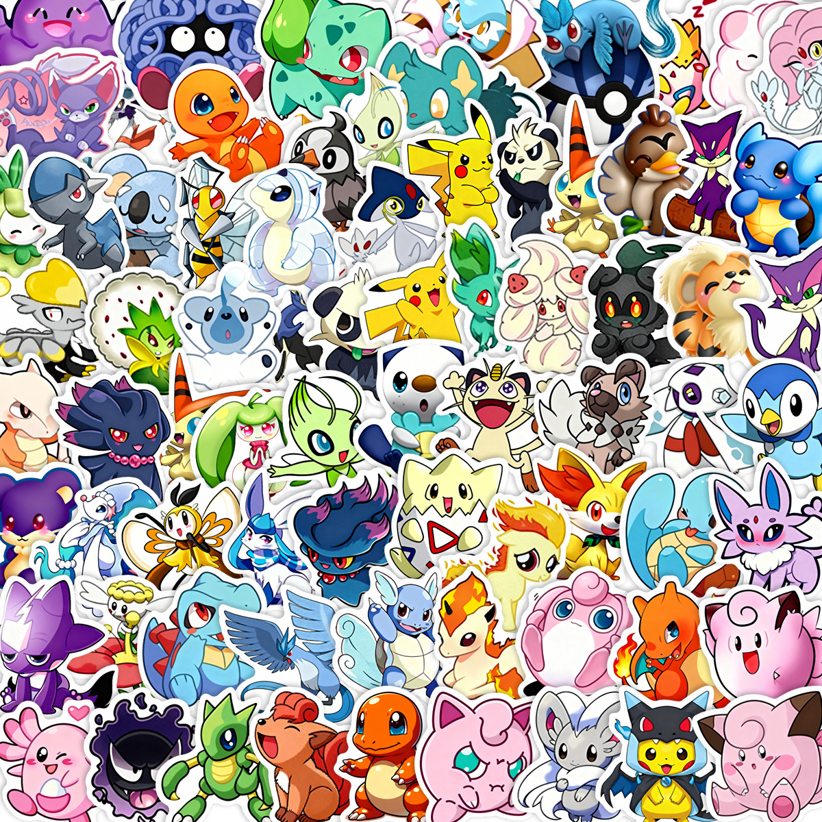 100/200pcs Adesivos de Anime P - Laptop Accessories For Gift avaliação e preço