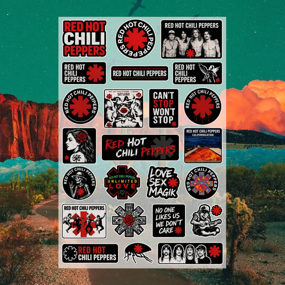 Adesivo de Vinil Red Hot Chili - Laptop Accessories Wallpaper avaliação e preço