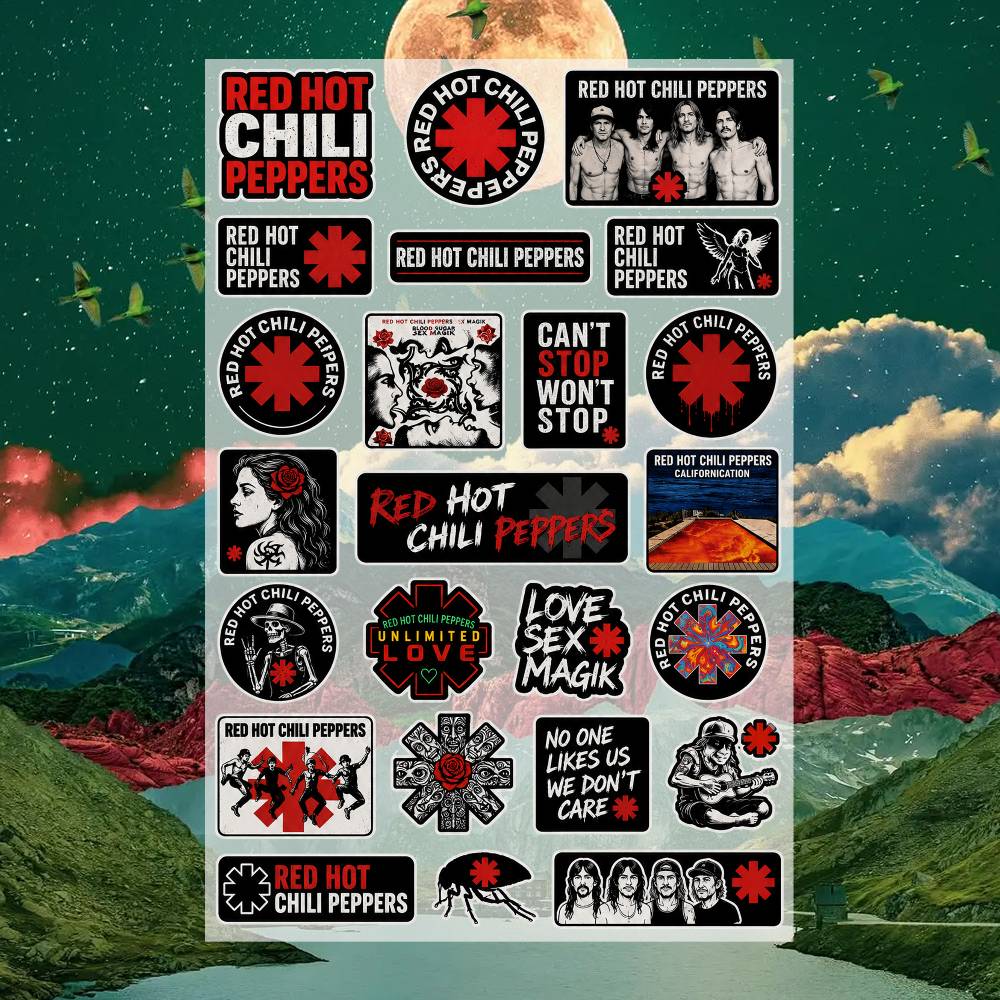 Adesivo de Vinil Red Hot Chili - Laptop Accessories Wallpaper avaliação e preço