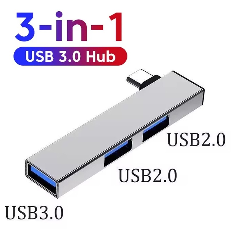 Hub USB 3.0 3 em 1 com 3 Porta - Laptop Accessories Gadgets avaliação e preço