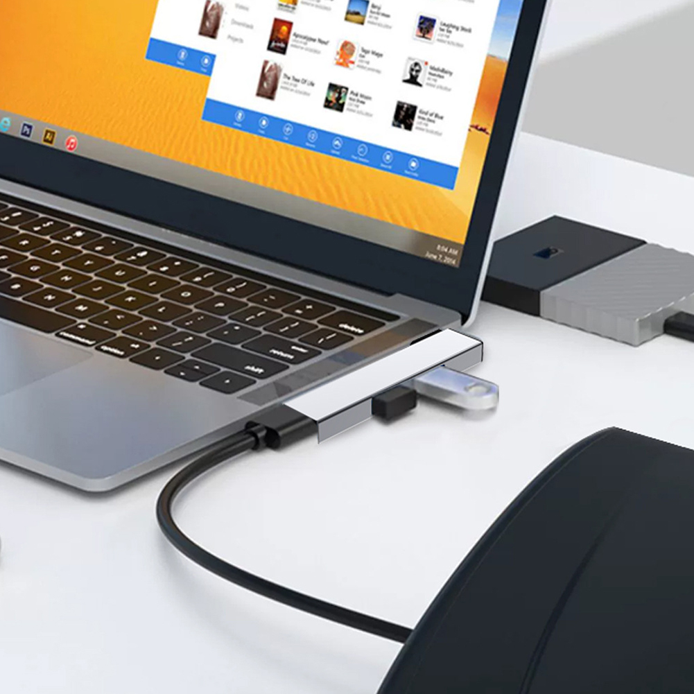 Hub USB 3.0 3 em 1 com 3 Porta - Laptop Accessories Gadgets avaliação e preço