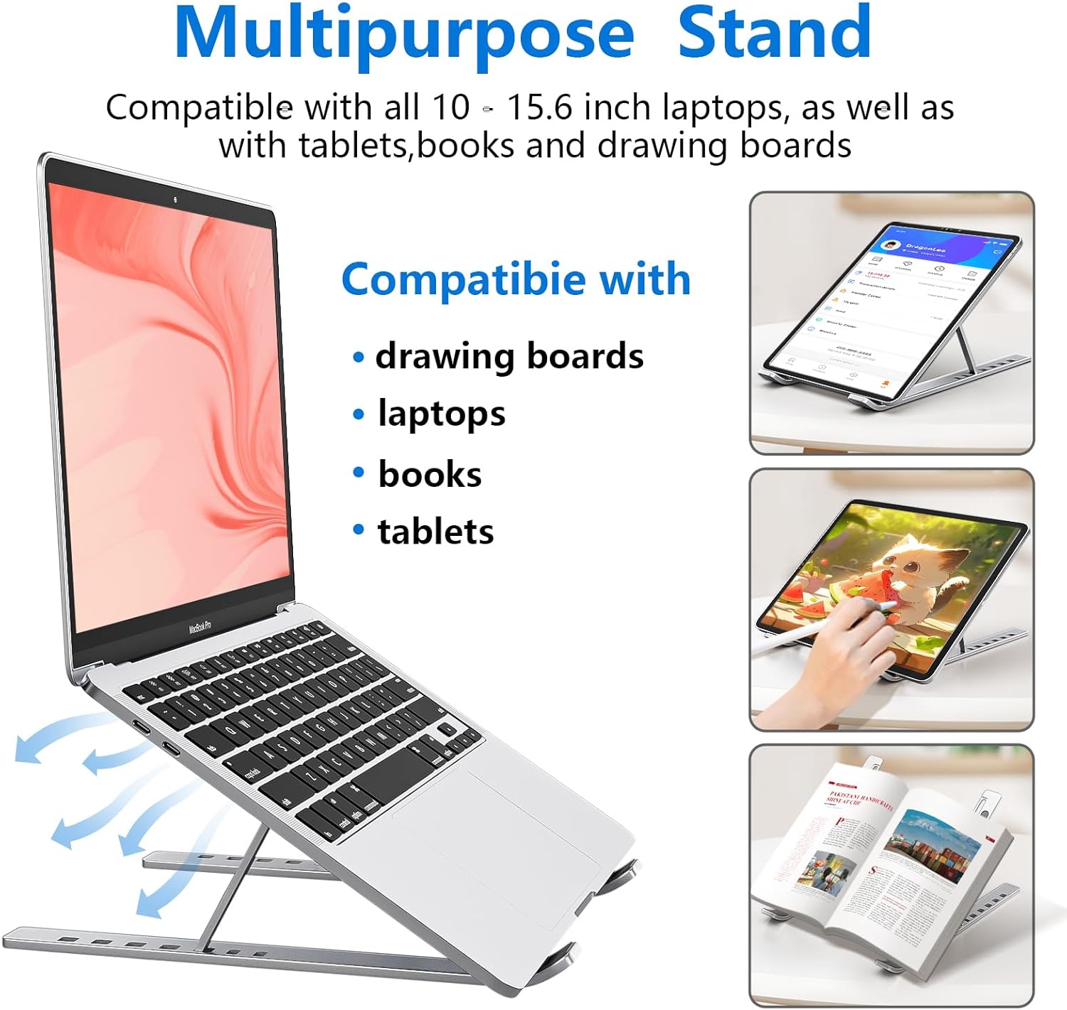 Suporte para Laptop de Alumíni - Laptop Accessories Gadgets avaliação e preço