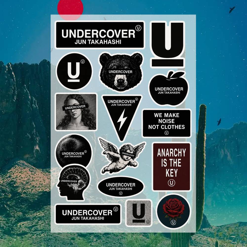 Adesivos UN-DERCOVER para Moto - Laptop Accessories Wallpaper avaliação e preço