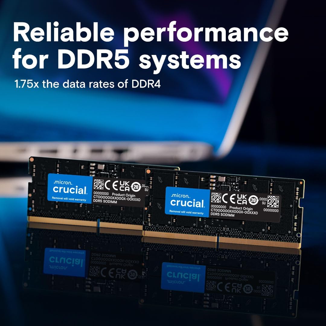 Memória Original Crucial DDR5  - Memory Ram Upgrade avaliação e preço