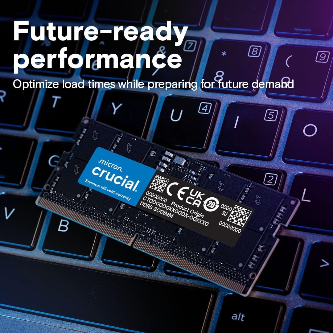 Memória Original Crucial DDR5  - Memory Ram Upgrade avaliação e preço