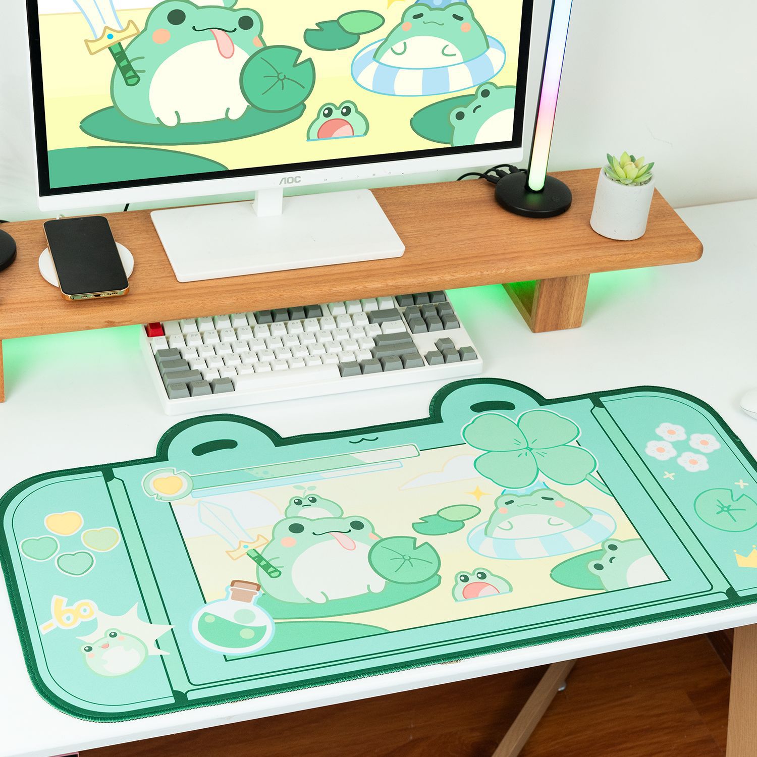 Extra grande kawaii gaming mou - Laptop Accessories For Gaming avaliação e preço