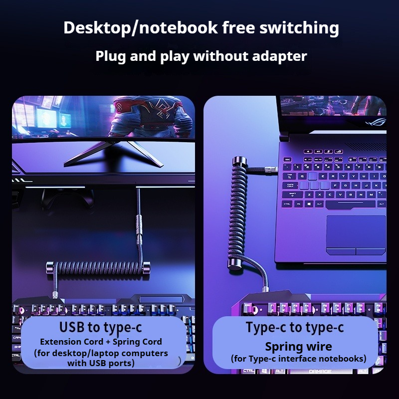 Cabo de Teclado USB para Tipo- - Laptop Accessories Gadgets avaliação e preço