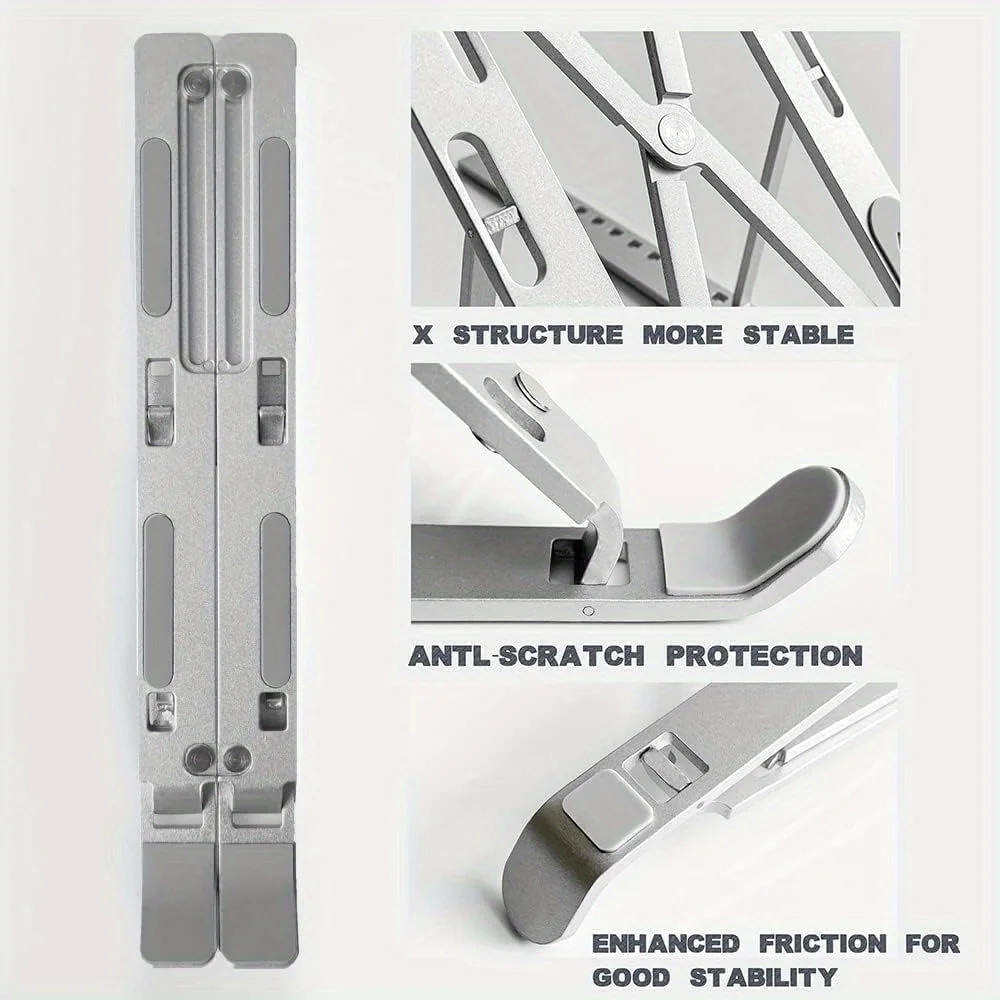 Suporte para laptop de alumíni - Laptop Accessories Gadgets avaliação e preço