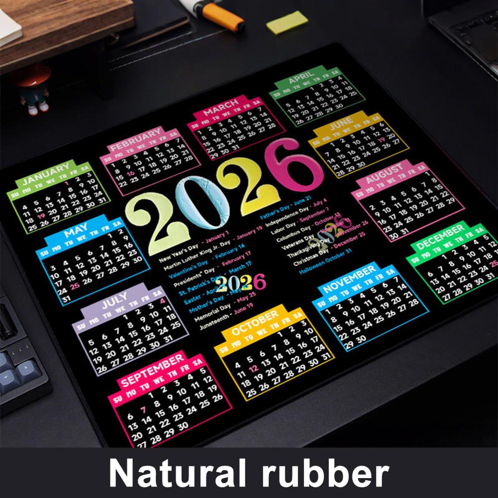 2026 calendário mouse pad à pr - Laptop Accessories For Gaming avaliação e preço