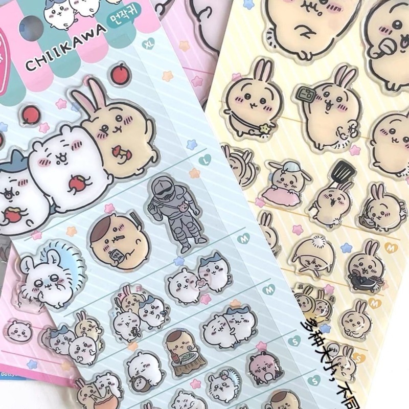 Adesivos 3D Chiikawa Usagi Fof - Laptop Editing Accessories avaliação e preço