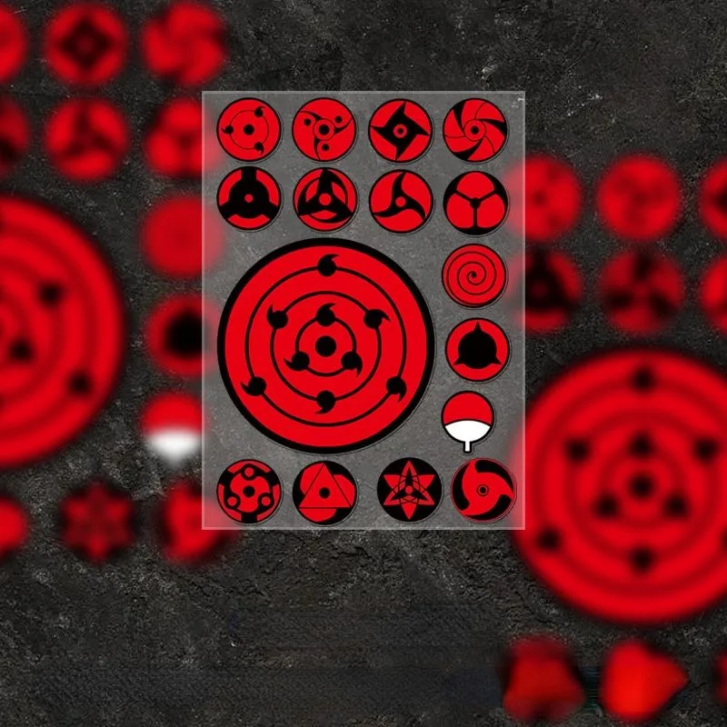 Naruto Sharingan Cartoon Anima - Laptop Editing Accessories avaliação e preço