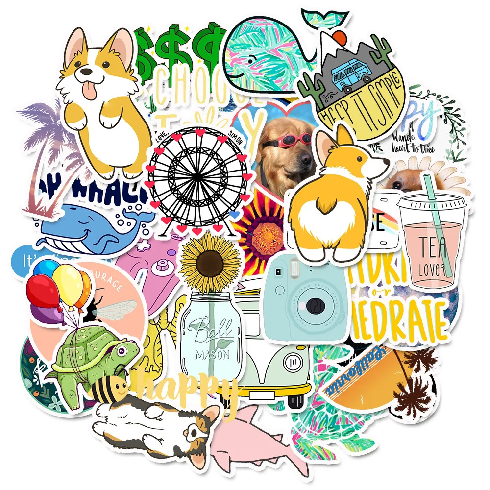 50 unidades/pacote bonito dos  - Laptop Accessories Kids avaliação e preço