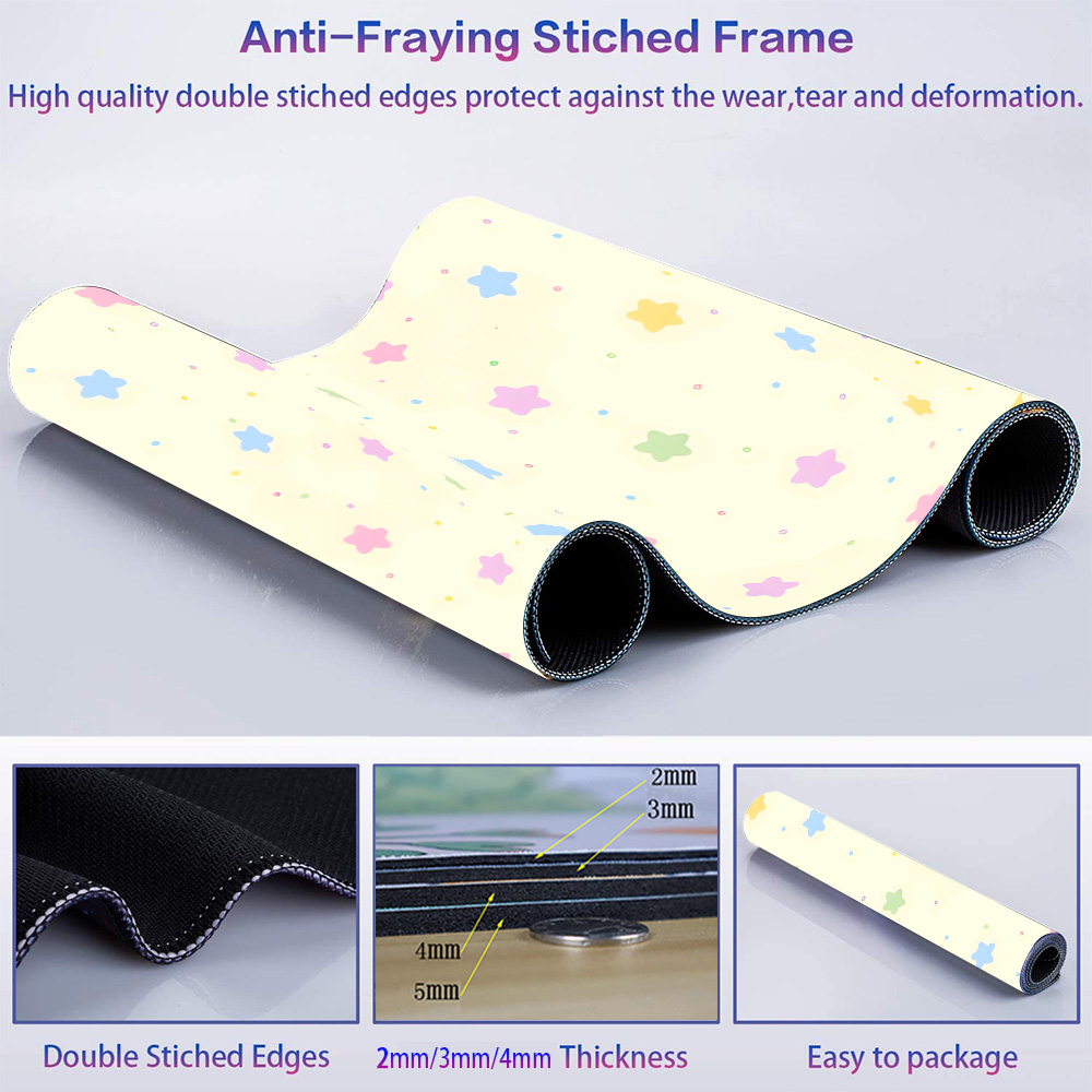 Amarelo Anime Mouse Mats para  - Laptop Accessories For Protection avaliação e preço