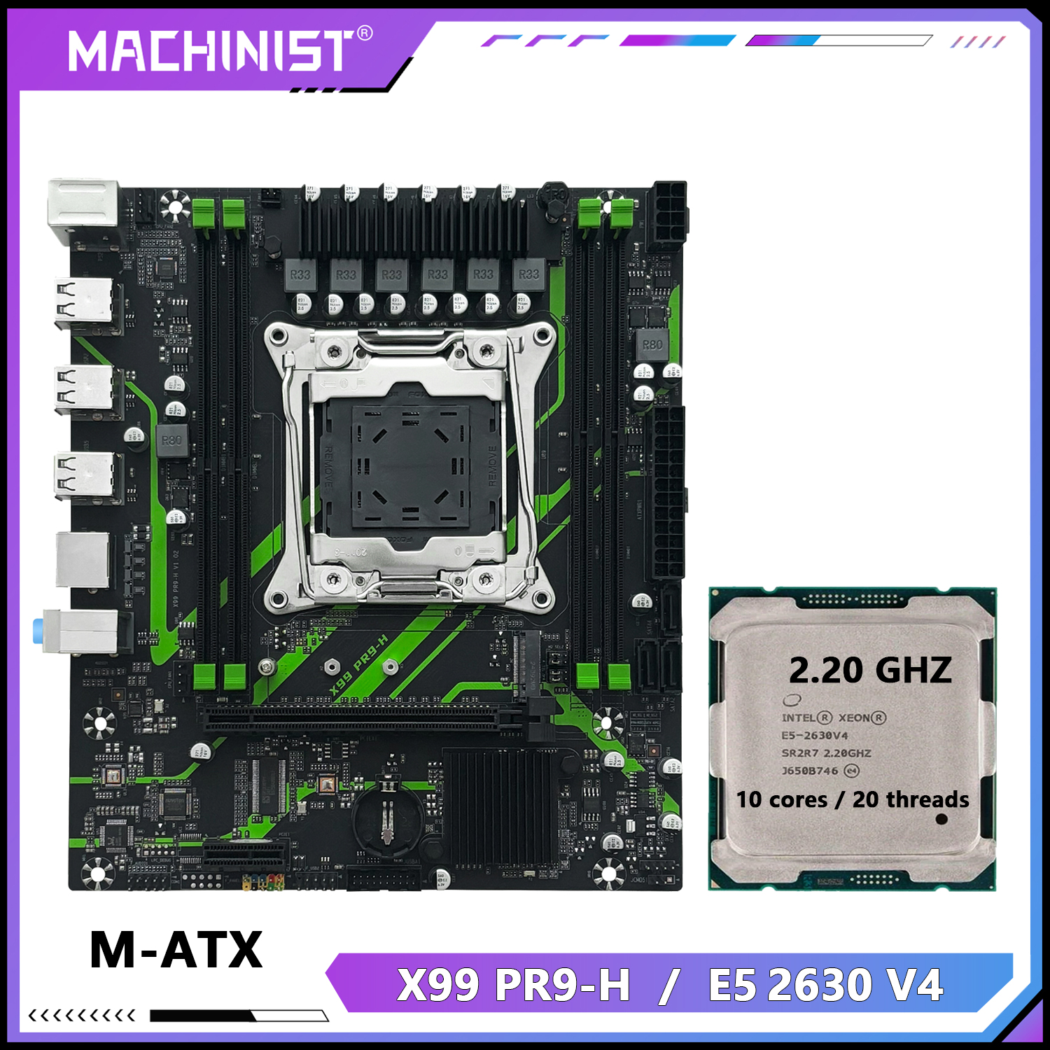 Placa-Mãe MAXHINIST X99 LGA 20 - Memory Ram Upgrade avaliação e preço