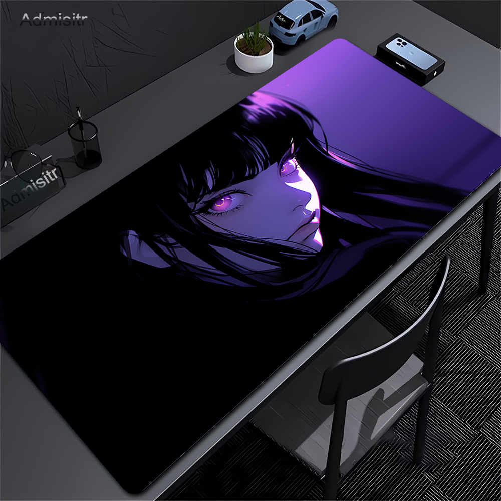 Xxl mouse pad pc roxo anime me - Laptop Accessories For Protection avaliação e preço