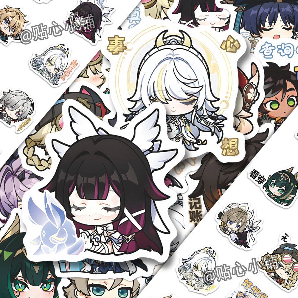 64PCS Adesivos de Anime Genshi - Laptop Accessories & Repair Jagtap Dairy Pimple Nilakh Pimpri Chinchwad Maharashtra avaliação e preço