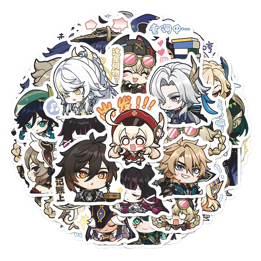 64PCS Adesivos de Anime Genshi - Laptop Accessories & Repair Jagtap Dairy Pimple Nilakh Pimpri Chinchwad Maharashtra avaliação e preço