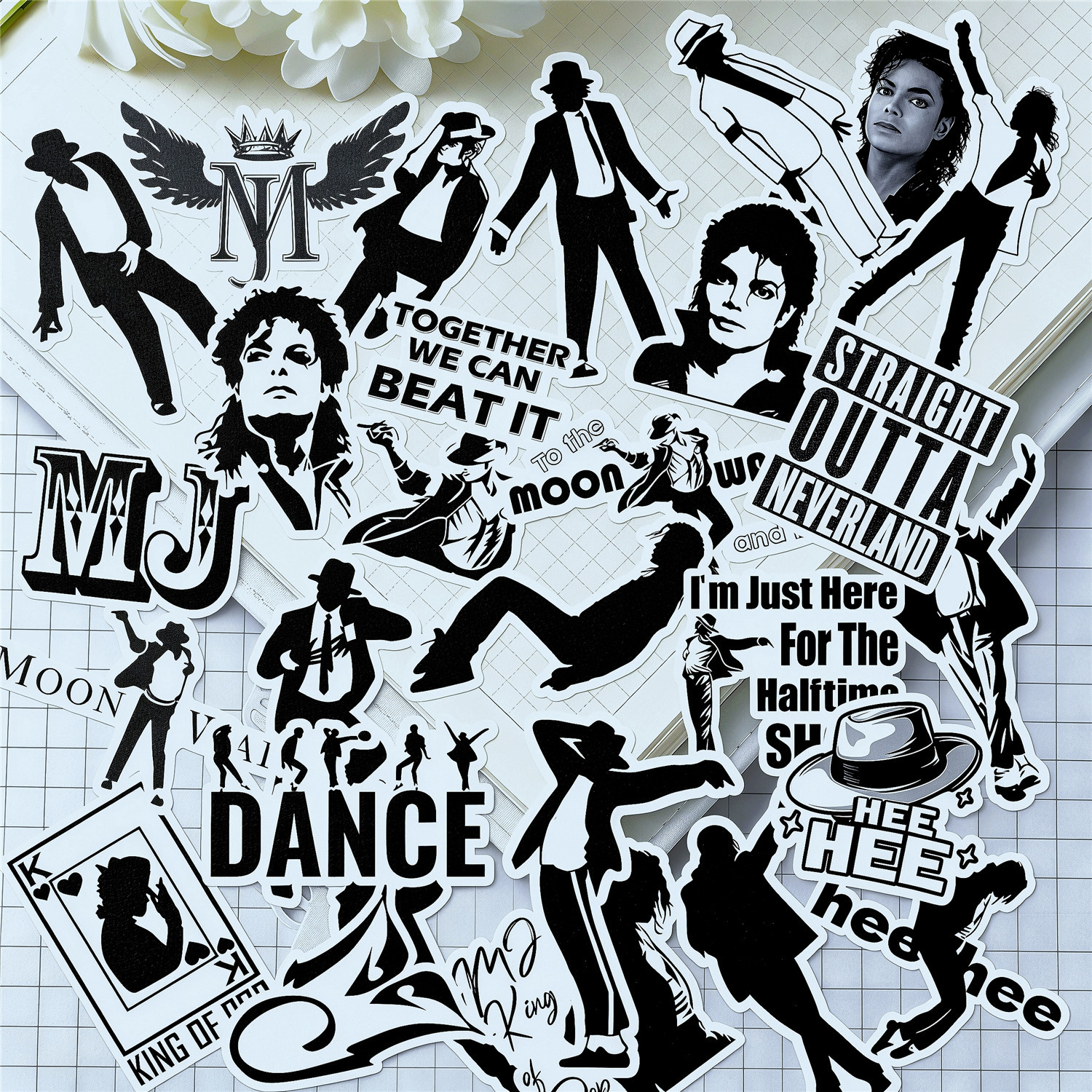 Coleção de Mini Adesivos MJ Mi - Laptop Accessories For Gift avaliação e preço